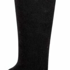 Begroting 💯 SOCKS4FUN 2 Paar WELLNESS Bamboe Kniekousen | Met Badstofzool | Zwart | Anti Zweet | 35-38 | Ecologisch En Duurzaam ⌛