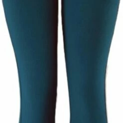 Coupon 🔥 Merkloos -COMFORTBROEK - Legging - Damesbroek - Groen Blauw - Hoge Taille - Stretchbroek - 4XL/5XL 🔔