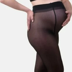 Hete verkoop 🔥 MAMSY Comfortabele Sheer Zwangerschapspanty 20den Zwart XL ⭐ -Beenmode Winkel 308x840 3