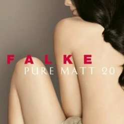 Goedkoop 🎁 FALKE Pure Matt Dames Kniekous - 20 Den - Marine - Maat 39-42 😉 -Beenmode Winkel 318x840