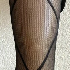 Groothandel 😉 Pretty Polly Diamond Mesh Panty Zwart - One Size 🔔 -Beenmode Winkel 320x840 3