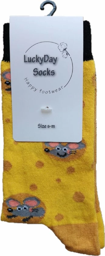 Groothandel π₯ Merkloos 2 PAAR - Verjaardag Cadeau - Kaas En Muis Sokken - Vrolijke Sokken - Valentijn Cadeau - Aparte Sokken - Grappige Sokken - Leuke Dames En Heren Sokken - Moederdag - Vaderdag - 𧦠Socks Waar Je Happy Van Wordt - Maat 36-41 π₯° 7 Groothandel π₯ Merkloos 2 PAAR - Verjaardag Cadeau - Kaas En Muis Sokken - Vrolijke Sokken - Valentijn Cadeau - Aparte Sokken - Grappige Sokken - Leuke Dames En Heren Sokken - Moederdag - Vaderdag - 𧦠Socks Waar Je Happy Van Wordt - Maat 36-41 π₯° - Afbeelding 5