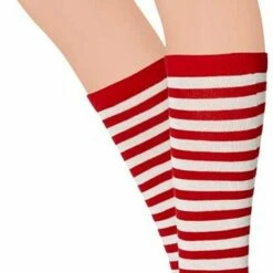 Korting ⭐ Kniekousen Met Strepen | Rood/wit | Maat 41/46 | Kniekousen Heren | Kniekousen Carnaval | Kniekousen | Carnaval Accessoires | Carnaval | Feestkleding | Apollo 🎁 -Beenmode Winkel 351x840 1