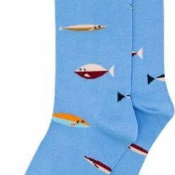 Korting 🥰 Alfredo Gonzales Sokken Fish 🧦 Socks Blauw Maat:S (38-41) 😀 -Beenmode Winkel 373x840 2