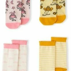 Nieuw 😍 BiggDesign Milk & Moo Damessokken - 4 Paar - Katoen 😍 -Beenmode Winkel 374x840 1