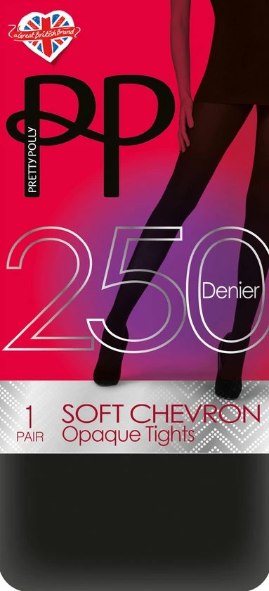 Aanbiedingen π Pretty Polly 250 Denier Chevron Opaques Maillot Black M/L βοΈ 5 Aanbiedingen π Pretty Polly 250 Denier Chevron Opaques Maillot Black M/L βοΈ - Afbeelding 3