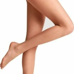 Hete verkoop 😍 FALKE Shelina Hoge Kwaliteit Onzichtbaar Zacht Comfortabel Glanzend Elegant Nylon Zonder Motief Ultra Sheer 12 Denier Beige Dames Panty - Maat S-M 🧨 -Beenmode Winkel 403x840 4