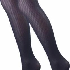 Begroting 🎉 Merkloos Panty - Visgraat - Marine - Maat L/XL 😉