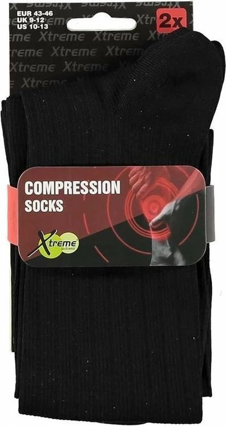 Beste Pirce π― Apollo Zwarte Compressie Sokken Voor Volwassenen 35-38 π 4 Beste Pirce π― Apollo Zwarte Compressie Sokken Voor Volwassenen 35-38 π - Afbeelding 2