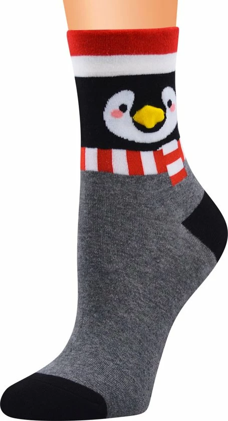 Coupon π₯ Merkloos Winkrs | Kerst Sokken Set Dames | Koekeman, Penguin, Rendier, Sneeuwpop, Kerstman | Maat 36/41 π 7 Coupon π₯ Merkloos Winkrs | Kerst Sokken Set Dames | Koekeman, Penguin, Rendier, Sneeuwpop, Kerstman | Maat 36/41 π - Afbeelding 5