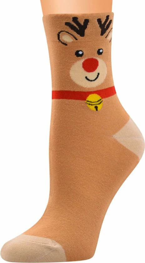 Coupon π₯ Merkloos Winkrs | Kerst Sokken Set Dames | Koekeman, Penguin, Rendier, Sneeuwpop, Kerstman | Maat 36/41 π 5 Coupon π₯ Merkloos Winkrs | Kerst Sokken Set Dames | Koekeman, Penguin, Rendier, Sneeuwpop, Kerstman | Maat 36/41 π - Afbeelding 3