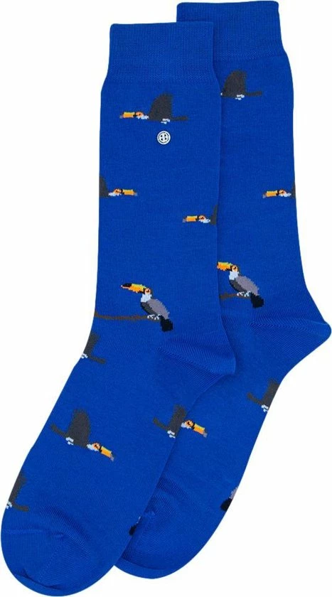 Promo βοΈ Alfredo Gonzales Toucan Sokken AG-Sk-TOU-01 113 Light Blue/Black L(46-48) π 3 Promo βοΈ Alfredo Gonzales Toucan Sokken AG-Sk-TOU-01 113 Light Blue/Black L(46-48) π