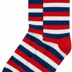 Goedkoopste 👏 Feest Sokken Met Strepen | Rood|wit|blauw 36/41 | Gekleurde Sokken | Carnaval | Party Sokken Heren | Apollo 🛒 -Beenmode Winkel 468x840
