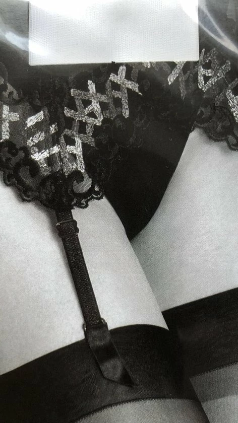 Uitgang π― Clio 15 Denier Kousen Voor Jarretels 100% Nylon - White -T6 π 6 Uitgang π― Clio 15 Denier Kousen Voor Jarretels 100% Nylon - White -T6 π - Afbeelding 4