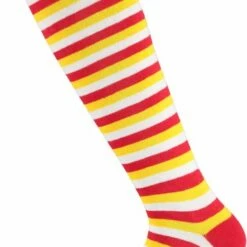 Top 10 🎁 Kniekousen Met Strepen | Rood/wit/geel | Maat 36/41 | Kniekousen Oeteldonk | Oeteldonk | Kniekousen Dames | Kniekousen Carnaval | Kniekousen | Carnaval Accessoires | Carnaval | Feestkleding | Apollo 🔥