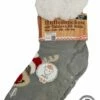 Coupon 🛒 Antonio Huissokken - Huissokken Kerst Rendier - Grijs - Dames - Antislip ABS - One Size (35-42) - Hüttensocken - Warme Sokken - Warme Huissok - Kerstcadeau Voor Vrouwen 🌟 -Beenmode Winkel 483x840 2