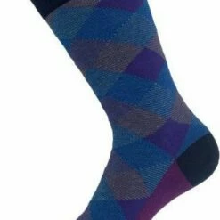 Nieuw 🌟 SQOTTON - Naadloze Sokken - Ruit - Maat 41-46 😀