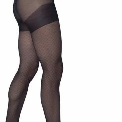 Goedkoop ✔️ Bonnie Doon Curvy Line Dames Panty Met Ruiten Print 40 Denier Maat 48/50 3XL Donker Blauw - Plus Size - Lycra Xceptionelle - Maatje Meer Panty - Ruitjes - Visnet - Zeer Chique En Comfortabel - Zeer Rekbaar - Grote Maten - Comfort - Navy - BP051984.5 💯