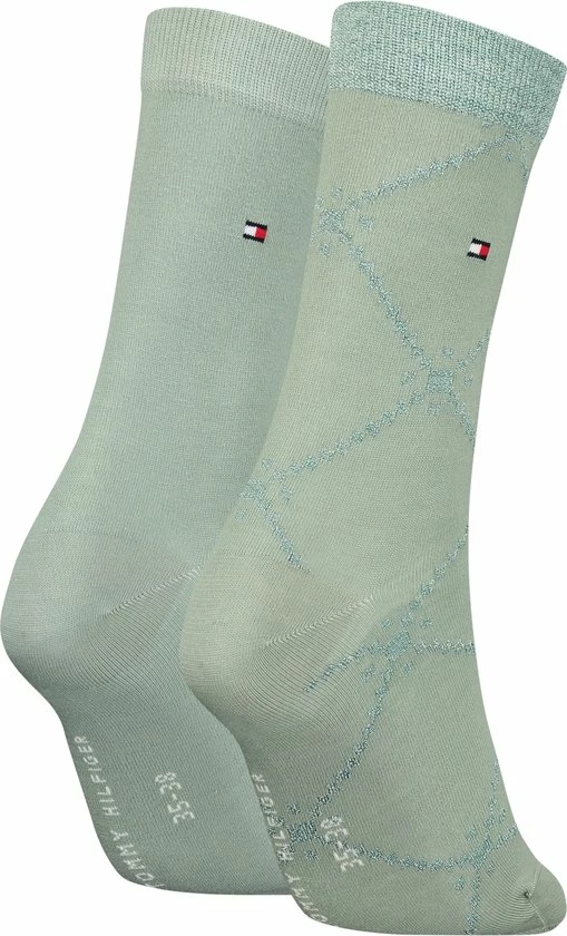 Beste Pirce π Tommy Hilfiger Geruite Dames Sokken - 2-pack - Maat 35-38 π 4 Beste Pirce π Tommy Hilfiger Geruite Dames Sokken - 2-pack - Maat 35-38 π - Afbeelding 2