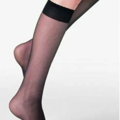 Promo 🥰 2 Paar Niet Knellende 20 Den Panty Kousjes Platino Marino 41/46 Cm 😉