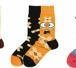 Beste deal ✔️ Merkloos Colorcool Dieren Print Sokken | Kleurrijke Mismatch Sokken Set | Vrolijke Dieren Sokken - Bij Beer En Pecan | 3 Paar | 41 - 46 | Premium Katoen Sokken | Normale Boord - Naadloos - Geen Padding 😉