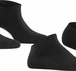 Hete verkoop 🥰 Esprit Uni 2-Pack 👟 Sneakersokken Korte Vlakte Zonder Motief Dun En Effen Katoen Multipack Zwart Dames Sokken - Maat 35-38 🧨 -Beenmode Winkel 550x230