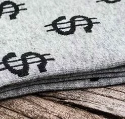 Coupon ⭐ Malinsi Grappige Sokken Geld - Wit - Dollar - One Size - Cadeau Mannen - Huissokken - Housewarming - Verjaardag - Man - Sinterklaas & Kerst ❤️ -Beenmode Winkel 550x236