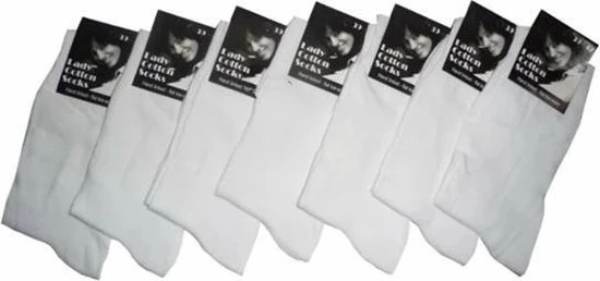 Kopen π Merkloos Socke - 1 Paar Antitranspiratie Sokken 100% Katoen Maat 39/42 Kleur Wit - Sokken Heren - Sokken Dames π 4 Kopen π Merkloos Socke - 1 Paar Antitranspiratie Sokken 100% Katoen Maat 39/42 Kleur Wit - Sokken Heren - Sokken Dames π - Afbeelding 2