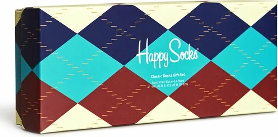 Hete verkoop β¨ Happy 𧦠Socks HSXCCS09-6300 4-Pack Classics 𧦠Socks Gift Set Q3-22 β¨ 3 Hete verkoop β¨ Happy 𧦠Socks HSXCCS09-6300 4-Pack Classics 𧦠Socks Gift Set Q3-22 β¨
