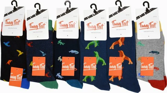 Hete verkoop π― Inter 𧦠Socks Funny Feet Sokken - 6 Paar Happy Animal 𧦠Socks - Maat 39-42 - 80% Katoen & Naadloos Aan De Teen π€© 3 Hete verkoop π― Inter 𧦠Socks Funny Feet Sokken - 6 Paar Happy Animal 𧦠Socks - Maat 39-42 - 80% Katoen & Naadloos Aan De Teen π€©