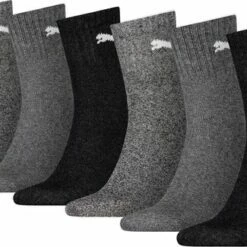 Korting 🎁 Puma Short Crew Unisex Sokken - 6-pack - Maat 35/38 🛒