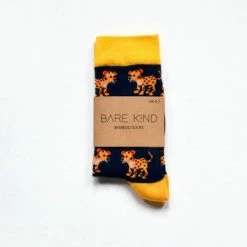 Korting 🛒 Merkloos Bare Kind Bamboo 🧦 Socks Save The Leopards Sokken Voor Een Goed Doel Maat 37-40 Unisex 🔔 -Beenmode Winkel 550x355 4
