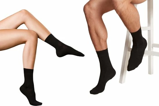 Begroting ❤️ Bamboo Essentials - Bamboe Sokken Heren 39 42 - Sokken Dames Maat 39 42 - 12 Paar - Zwart - Lange Sokken - Kousen Heren Sokken - Kousen Dames Sokken - Anti Zweet - Duurzaam 🤩 4 Begroting ❤️ Bamboo Essentials - Bamboe Sokken Heren 39 42 - Sokken Dames Maat 39 42 - 12 Paar - Zwart - Lange Sokken - Kousen Heren Sokken - Kousen Dames Sokken - Anti Zweet - Duurzaam 🤩 - Afbeelding 2