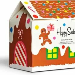 Beste deal 🌟 Happy 🧦 Socks Giftbox 4P Sokken Holiday Time Multi - 41-46 ⌛ -Beenmode Winkel 550x366 8