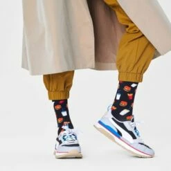 Promo 🛒 Happy 🧦 Socks Sokken Met Print Milkshake Sock - Maat 41-46 🥰 -Beenmode Winkel 550x373