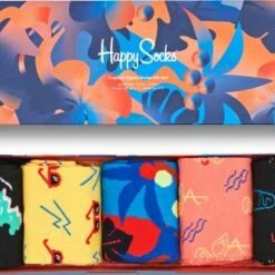 Flash-uitverkoop ❤️ Merkloos Happy 🧦 Socks Tropical Night 🧦 Socks Gift Box (5-Pack) - Maat 36-40 ❤️ -Beenmode Winkel 550x385 1