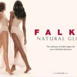 Uitgang ✨ FALKE Natural Glow Onzichtbaar Zacht Elegant Fijn Comfortabel Zonder Motief Dun Effen Met Glans Ultra Sheer 6 Denier Beige Dames Panty - Maat L 🛒 -Beenmode Winkel 550x386 1