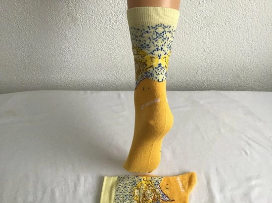 Aanbiedingen π Merkloos Van Gogh Sokken - Kunst Sokken - Zelfportret Met Strohoed - 1 Paar Katoenen Sokken - Maat 36-41 π 4 Aanbiedingen π Merkloos Van Gogh Sokken - Kunst Sokken - Zelfportret Met Strohoed - 1 Paar Katoenen Sokken - Maat 36-41 π - Afbeelding 2