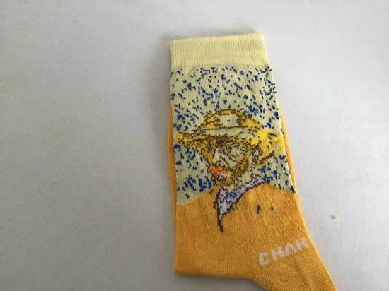 Aanbiedingen π Merkloos Van Gogh Sokken - Kunst Sokken - Zelfportret Met Strohoed - 1 Paar Katoenen Sokken - Maat 36-41 π 6 Aanbiedingen π Merkloos Van Gogh Sokken - Kunst Sokken - Zelfportret Met Strohoed - 1 Paar Katoenen Sokken - Maat 36-41 π - Afbeelding 4