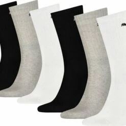 Coupon ⌛ Puma Crew Unisex Sokken - 6-pack - Maat 47/49 💯