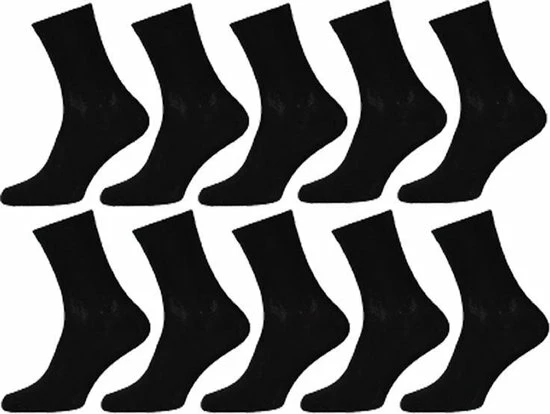 Uitgang β Apollo Sokken Heren - Sokken Dames - Unisex - Zwart - Maat 36/41 - 10 Paar π 4 Uitgang β Apollo Sokken Heren - Sokken Dames - Unisex - Zwart - Maat 36/41 - 10 Paar π - Afbeelding 2