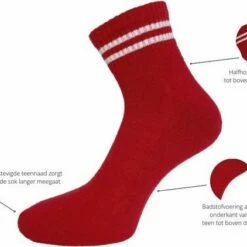Beste Verkoop π 6 Paar Quarter π Sneakersokken - SQOTTON - Rood-Wit Gestreept - Maat 39-42 βοΈ 6 Beste Verkoop π 6 Paar Quarter π Sneakersokken - SQOTTON - Rood-Wit Gestreept - Maat 39-42 βοΈ -Beenmode Winkel 550x422 7