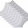 Beste deal 🌟 Merkloos Witte Enkelsokken - Maat 39/42 - 8 Paar - Naadloos - Katoen 👍