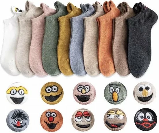 Beste deal β€οΈ Merkloos 10 Paar Leuke Sokken One-size Maat 35-42 - Grappige Sokken - Sokken Heren - Sokken Dames - Leuke Sokken - π Sneakersokken - Vrolijke Sokken π₯ 3 Beste deal β€οΈ Merkloos 10 Paar Leuke Sokken One-size Maat 35-42 - Grappige Sokken - Sokken Heren - Sokken Dames - Leuke Sokken - π Sneakersokken - Vrolijke Sokken π₯