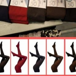 Korting 👍 Cette Glasgow Plussize Panty 50 Den Cherry 3XL(56/58) 😍 -Beenmode Winkel 550x461 1