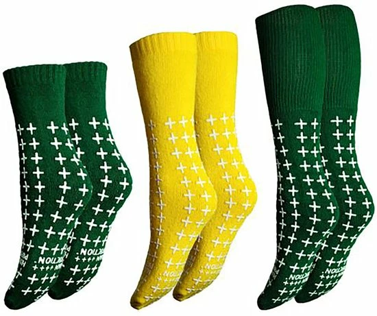 Korting 𧨠Merkloos Antislip Sokken - Maat S (35-38) - Groen π€© 3 Korting 𧨠Merkloos Antislip Sokken - Maat S (35-38) - Groen π€©