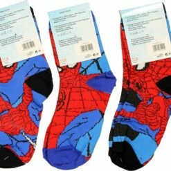 Uitgang 😍 POPMERCH Spider-Man Kids 3 Paar Sokken Set - Officiële Merchandise 🥰 -Beenmode Winkel 550x462