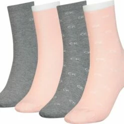 Aanbiedingen 👍 Calvin Klein Giftbox Dames Sokken - 4-pack - Maat 37-41 ✨