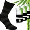 Coupon ✨ 3 Paar Boru Bamboo Sokken - Bamboe - Stripe - Zwart - Maat 43-45 👍 -Beenmode Winkel 550x482 5