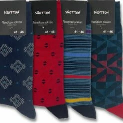 Beste deal ⌛ 4 Paar SQOTTON - Naadloze Sokken - Glens - Maat 41-46 ⌛ 7 Beste deal ⌛ 4 Paar SQOTTON - Naadloze Sokken - Glens - Maat 41-46 ⌛ -Beenmode Winkel 550x485 1